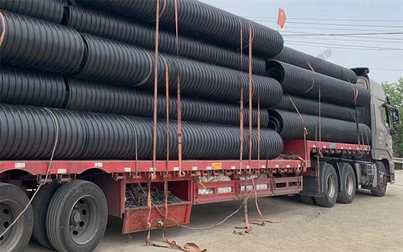 中重智能一批塑鋼纏繞管發(fā)往山西長(zhǎng)治